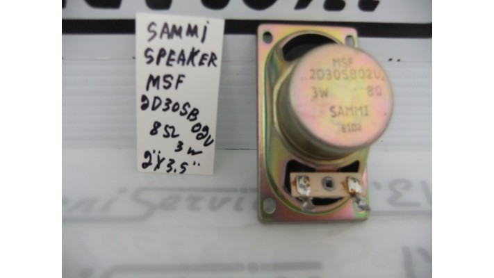 Sammi MSF 2D30SB02U haut-parleur 2'' X 3.5''